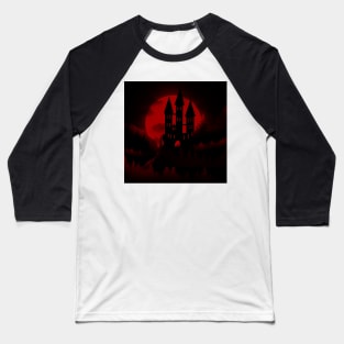 Blood moon castle Baseball T-Shirt